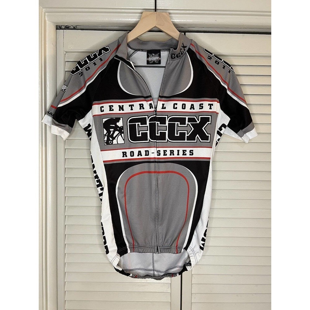 Hot Shoppe Designs Bicycling Cycling Jersey Size XS CCCX 2011 - Picture 1 of 4